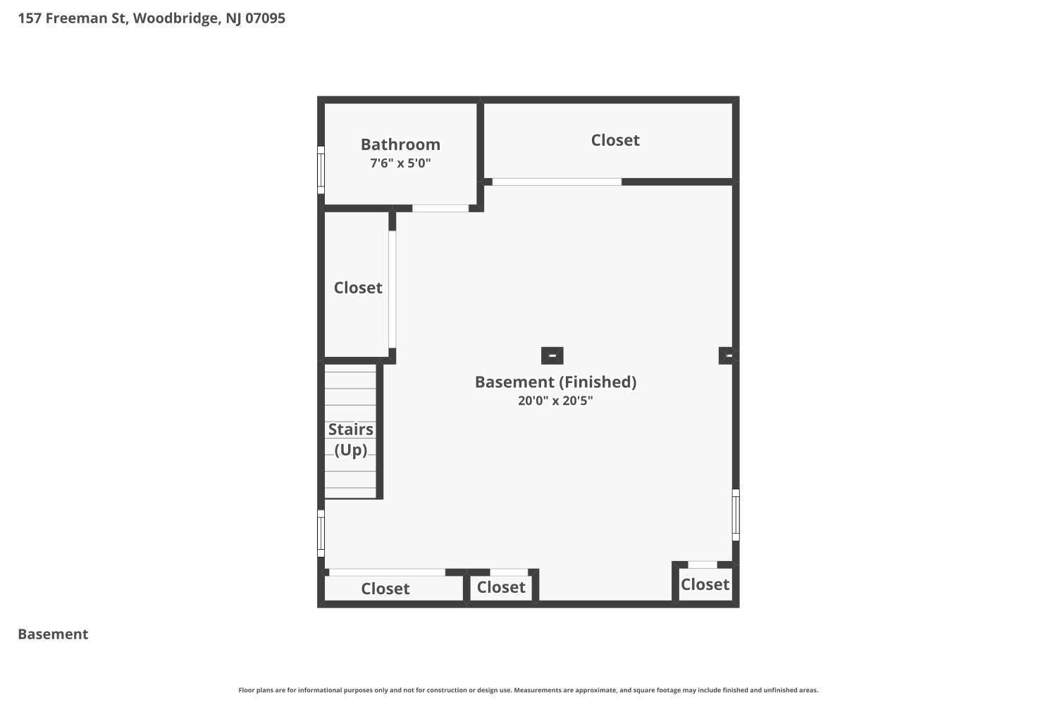 157 Freeman, Woodbridge Proper, NJ, 07095