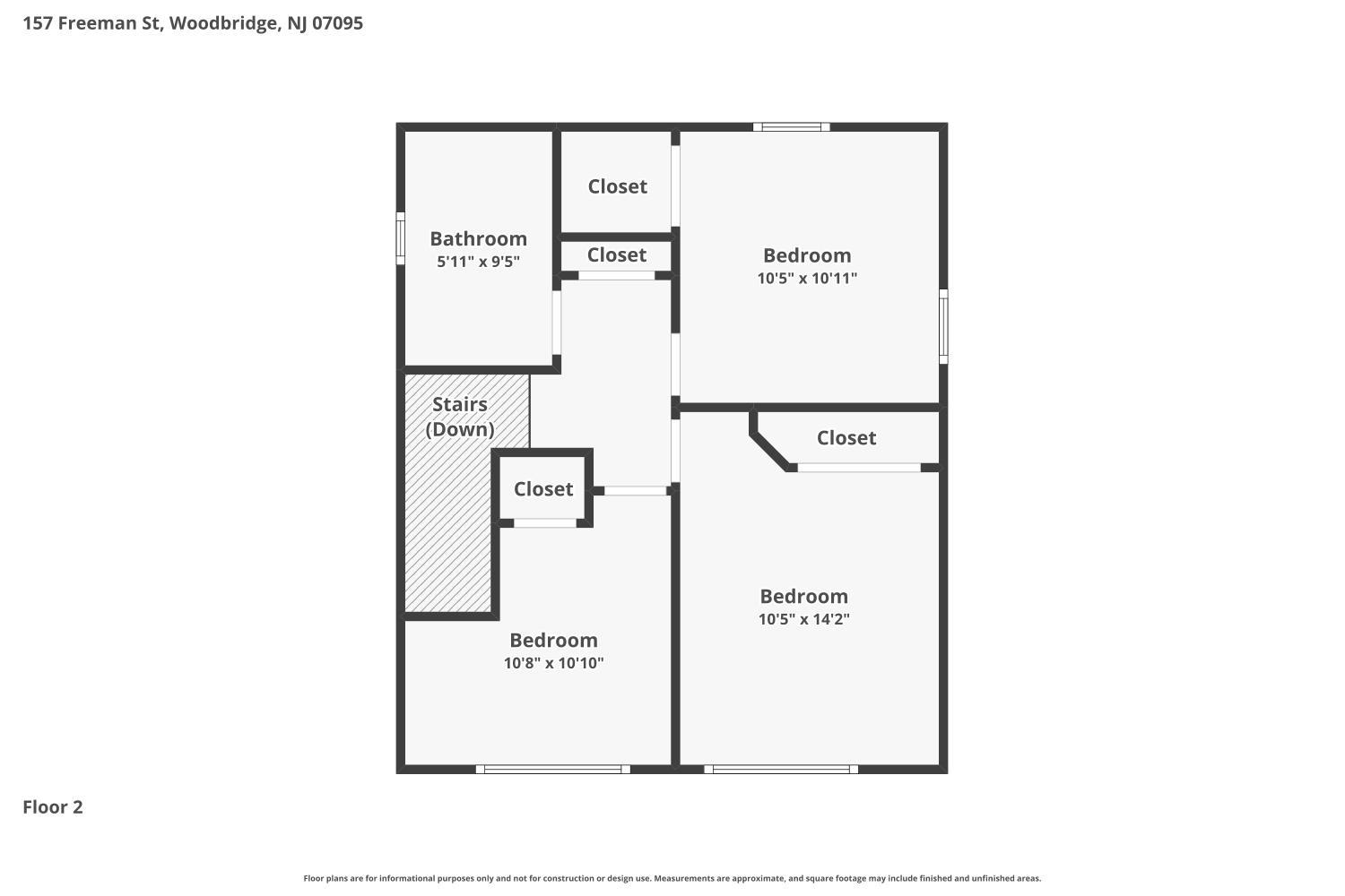 157 Freeman, Woodbridge Proper, NJ, 07095