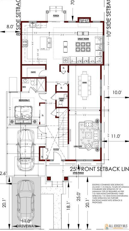 48 E N Walnut, Metuchen, NJ, 08840